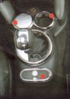 Chromset Mittelkonsole 4tlg. Mini R50