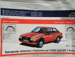 Wheel Arches 4-pcs. for Ford Escort 2-doors Bj. 1980 - 1986