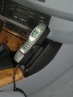 KUDA Telefonkonsole passend für BMW X5 ab 03/00 Kunstleder schwarz