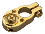 Battery pole clamp - with 2 cable entrances 10mm²