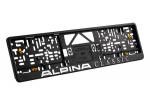 ALPINA License Plate Holder "ALPINA CLASSIC"
