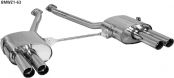BASTUCK Sport Rearsilencer 4x63mm fit for BMW Z1