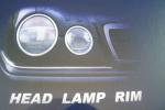 Chrome Head Lamp Rim (4 pcs) fit for Mercedes W208 CLK