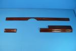 Wood set in zebrano (3 pcs) Mercedes W124