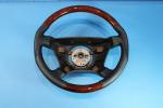 Steering wheel comfort burled wood/leather fit for Mercedes R129 / W124