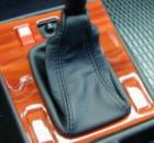 Leather gear bag black fit for Mercedes W124
