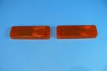 Indicator glasses orange (Set) fit for VW Golf 1 Convertible 88 - 93